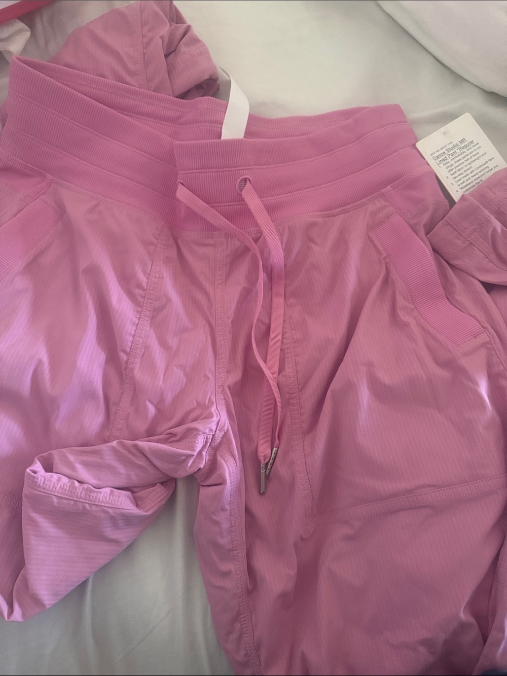 lululemon athletica Pink Drawstring Jogger Sweatpants